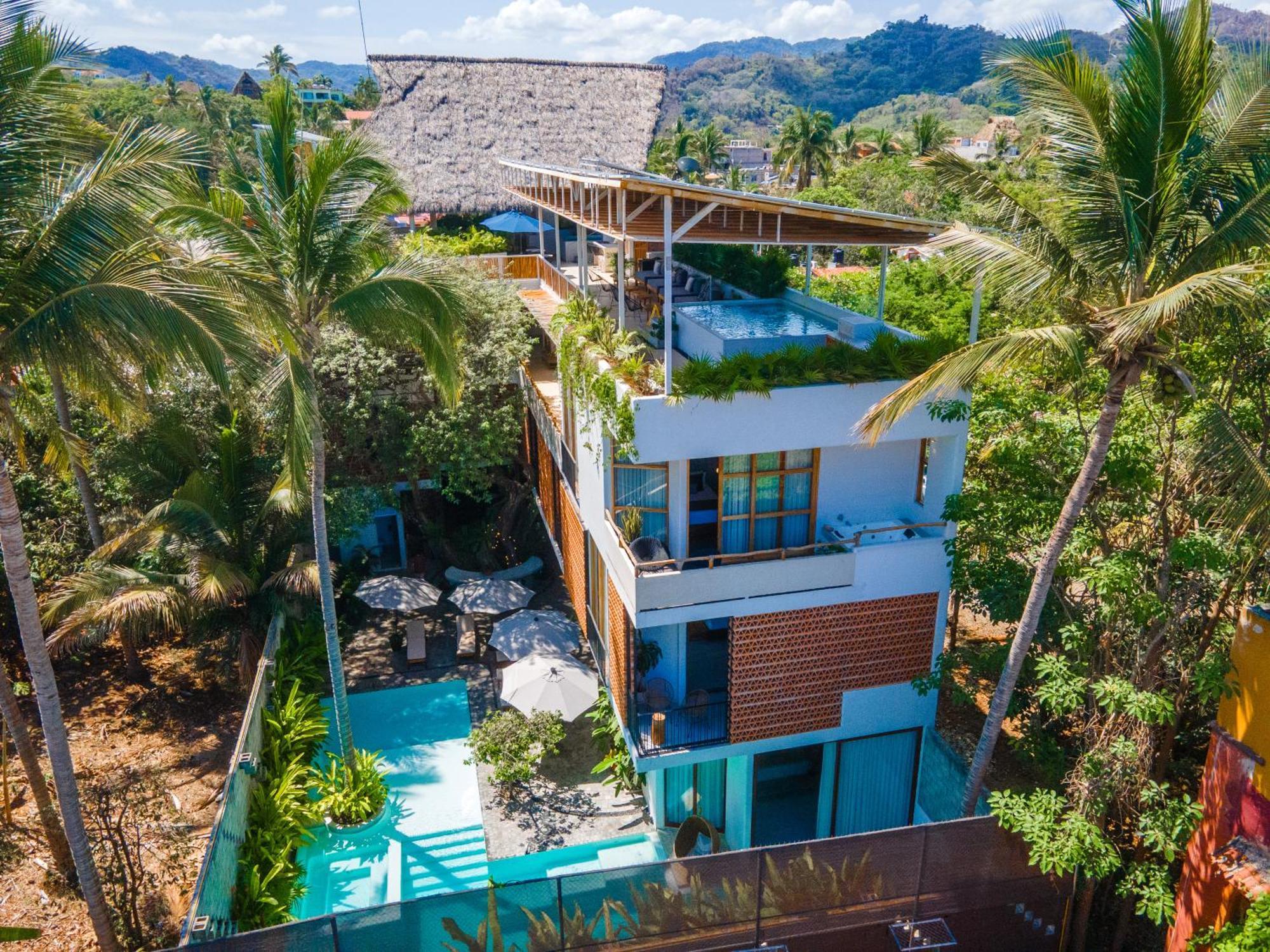 Agua De Luna Hotel Boutique, San Pancho Nayarit San Francisco  Kültér fotó